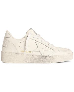 Golden Goose 'Ball-Star 2' Leather Trainers - White