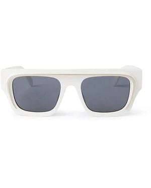 Palm Angels Gafas de sol Peri061 0107 Salton Blanco/Gris Oscuro Unisex