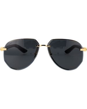 Cartier Titanium Aviator Sunglasses - Blue