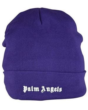 Palm Angels Beanie - Blue