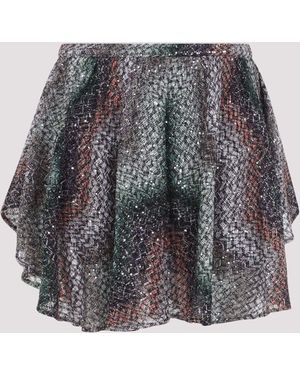 Missoni Caperdoni Mini Skirt - Grijs