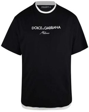 Dolce & Gabbana T-Shirt - Schwarz