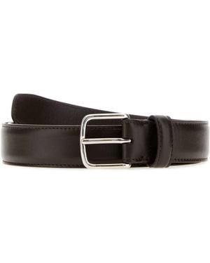 The Row Classic Belt For - White