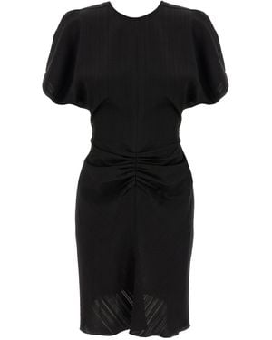 Victoria Beckham 'Gathered Waist Mini' Dress - Black