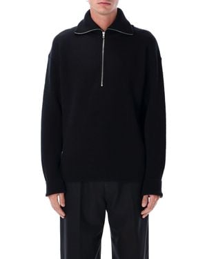 Lemaire Pullover schwarz - Blau