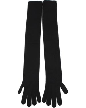 Max Mara Handschuhe Frauen Kaschmut schwarz