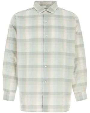 Nanamica Regular Collar Wind Shirt - White