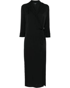 Theory Lapel Overlap Dr.Mod O1102608 - Black