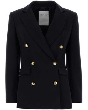 Aftercoat Midnight Wool Blazer - Black