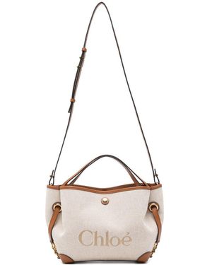 Chloé Chloé Chloé Clover Hobo Bag - Natural