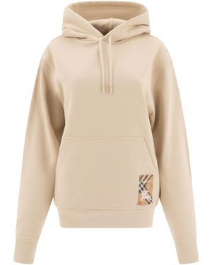 Burberry Sweatshirts-Donna - Neutro