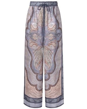 Zimmermann Wanderlust Trousers - Purple