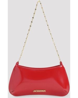 Jacquemus Le Petit Bisou Chaine Handtasche - Rot