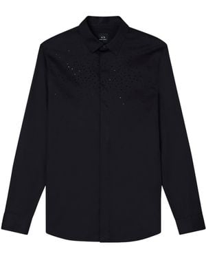 ARMANI EXCHANGE Shirts schwarz - Blau