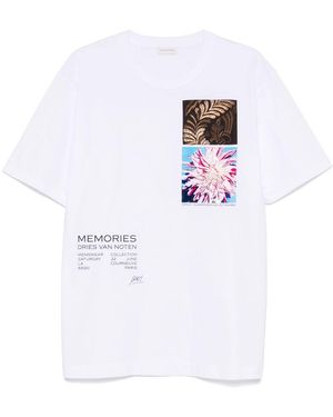 Dries Van Noten 02530 Heer Pr 1600 .K.Ss.T Shirt 2510211091600 - White