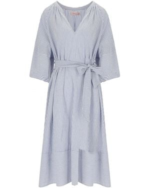 Traffic People Glee Midi Dress - Blue