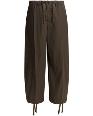 Sacai Typewriter Trousers Brown