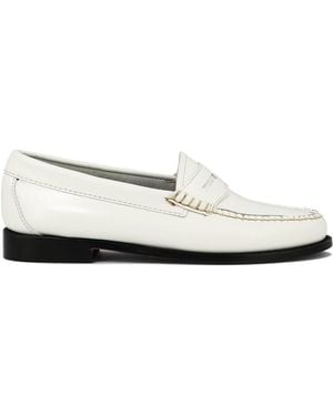 G.H. Bass & Co. Leren Penny Loafers - Wit