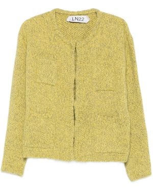 LN22 Open Front Jacket - Yellow