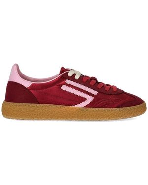 PURAAI 6.01 Xs Satin Cherry Juice Trainer - Red