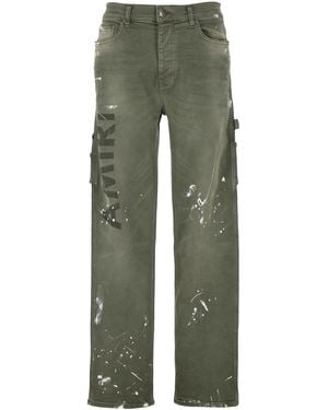 Amiri Cotton Jeans - Green