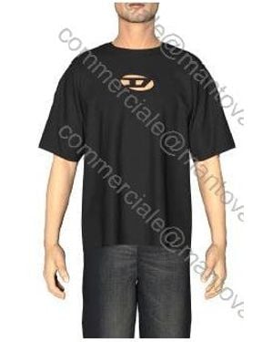 DIESEL T Shirts And Polos - Black