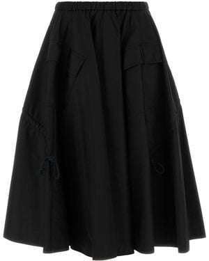 Prada Re-Nylon Skirt - Black