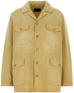 Prada Cotton Jacket - Yellow
