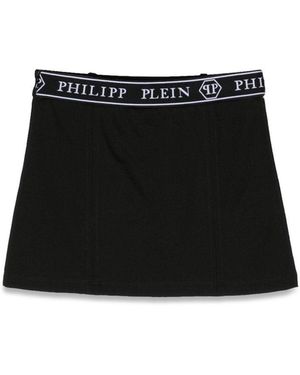 Philipp Plein Short Skirt - Black