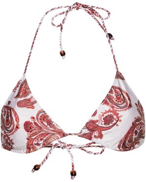Faithfull the Brand Delle Bikini Top - Rot