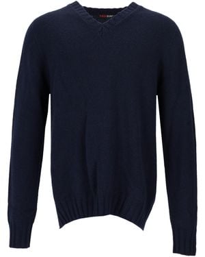 LA ROSE Cuello en V - Azul