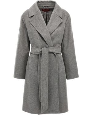 Max Mara Mantel "Pazzo" - Grau