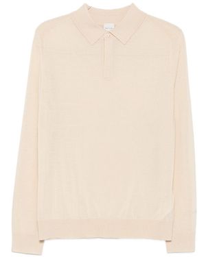Paul Smith Wool Polo Shirt - White