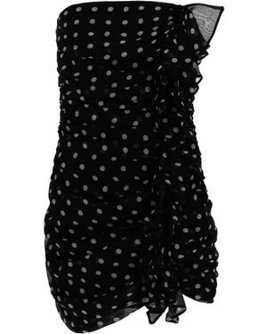 Nina Ricci Abito Bustier Mini - Black