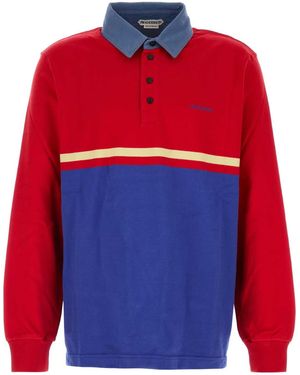 JW Anderson Cotton Polo Shirt - Red