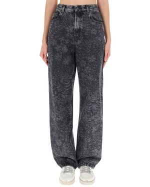 Golden Goose Relaxed Fit Jeans - Grey