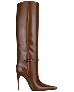 Saint Laurent Vendome Boots - Brown