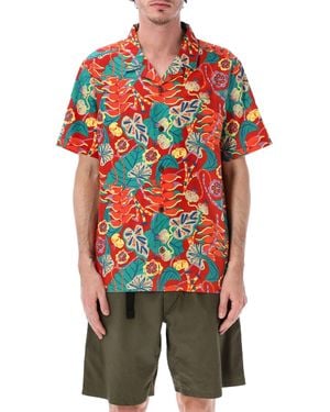 Patagonia Tropical Short-Sleeve Camp Collar Shirt - Red