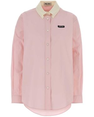 Miu Miu Shirts - Pink
