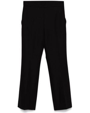 Gucci Wool Cropped Pants - Black