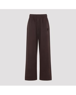 PANGAIA Pantalones de chándal con pernera recta - Marrón