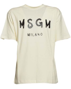 MSGM T-Shirts und Polos - Natur