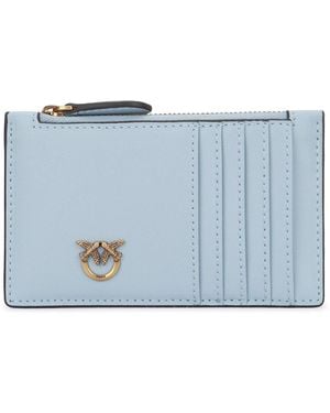 Pinko Airone Cardholder Vitello - Blue