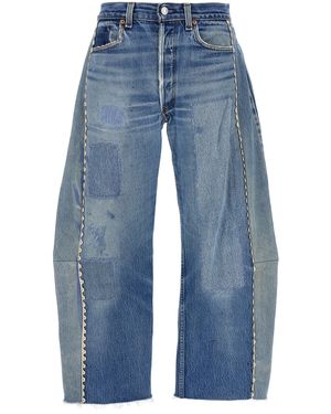 B Sides 'vintage Lasso'-jeans Met B-kanten - Blauw