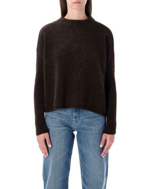 Sessun Pullover braun - Schwarz