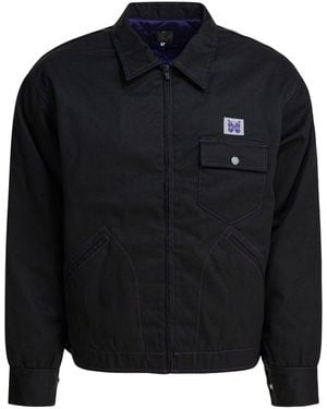 Needles Naalden "pe/c Twill" Lichtgewicht Jack - Blauw