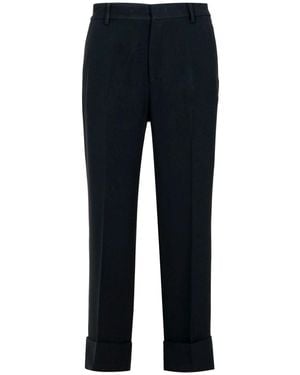 N°21 Women Straight Pants B1015111 9000 Black N°21 Straight-leg pants for Women | Online Sale up to 82