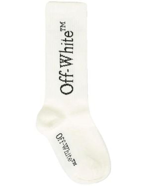 Off-White c/o Virgil Abloh Socks With Logo - White