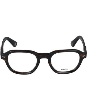 Police Sunglasses Vplg81 722 Y Avana Scura Lucida /22/145 - Black