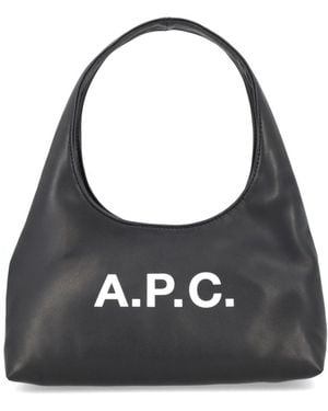 A.P.C. "Ninon Baby" Bag - Black